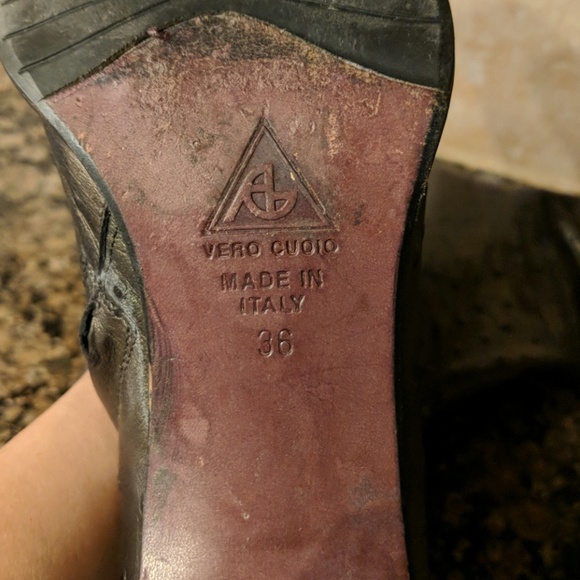 Ostrich print boots - Picture 4 of 6